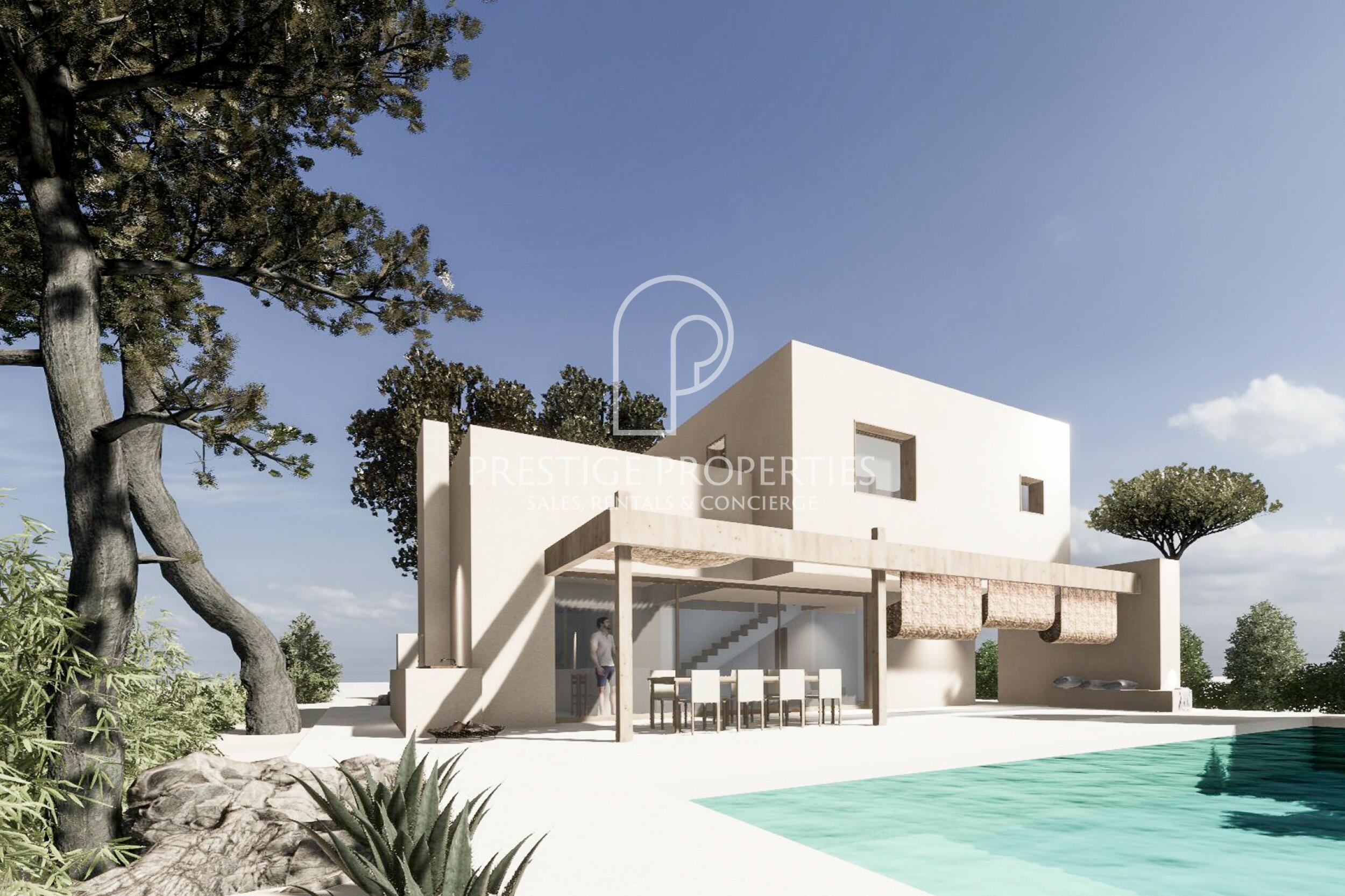 land in Cala Llenya