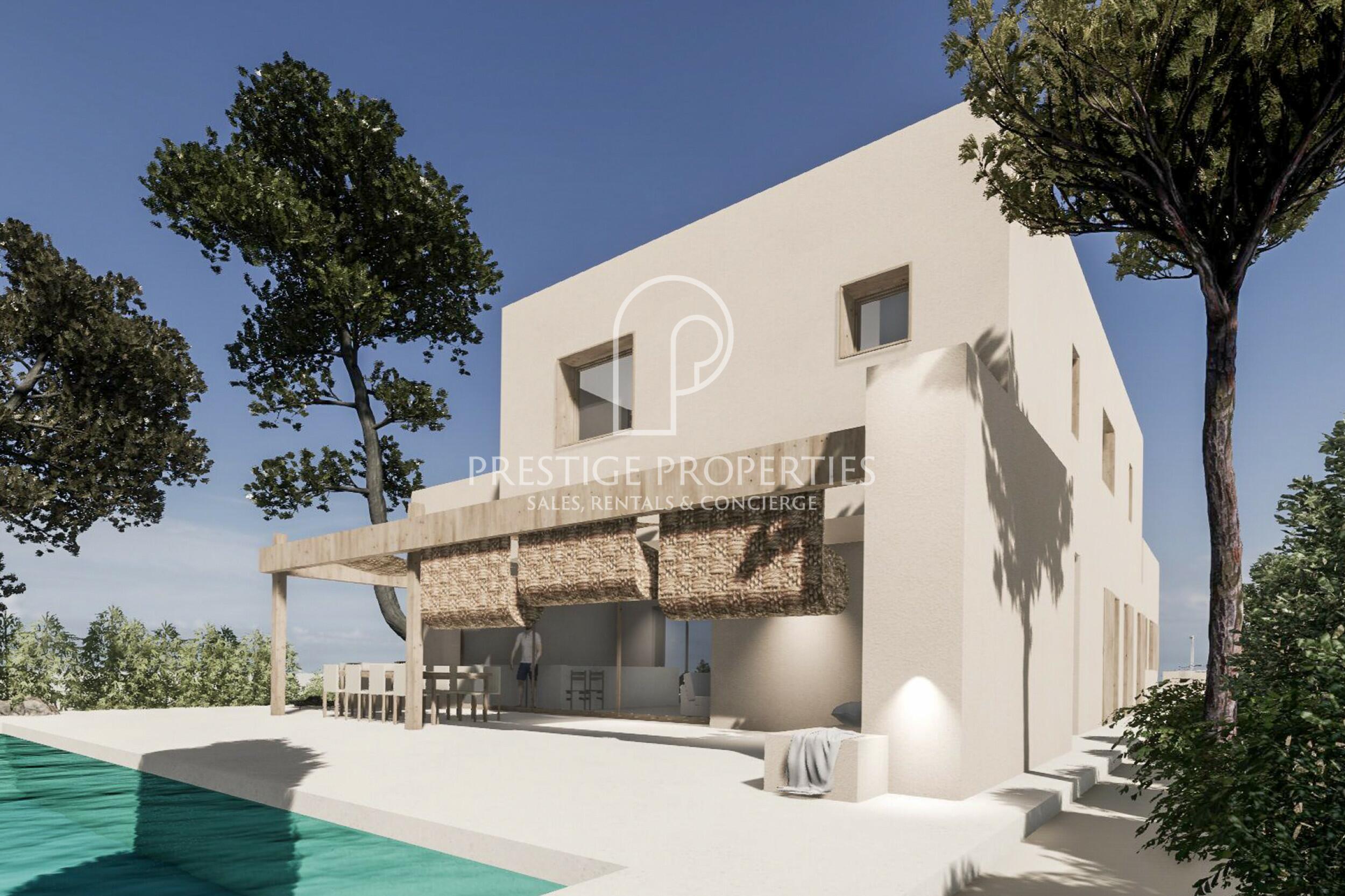 land in Cala Llenya
