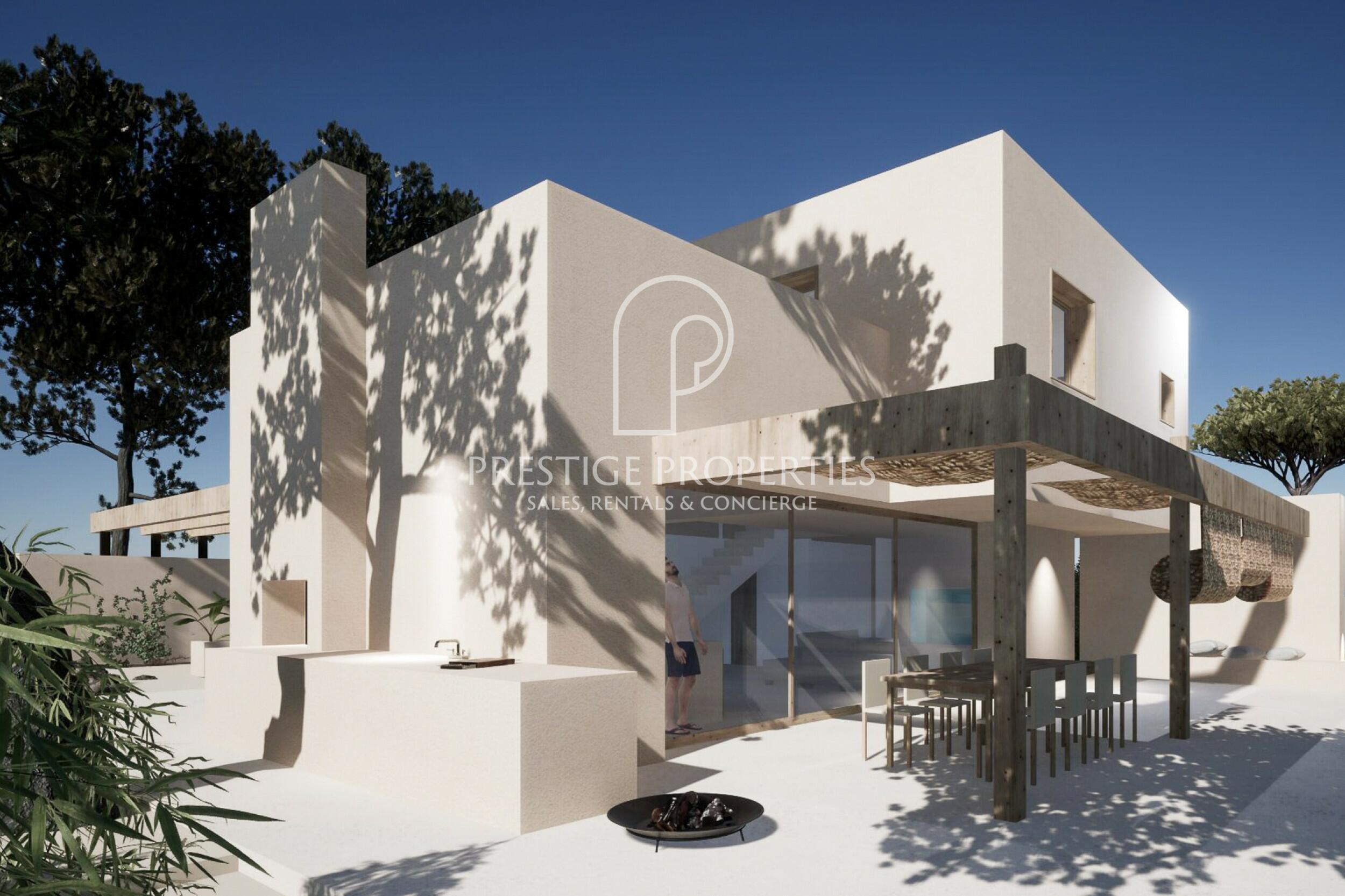 land in Cala Llenya