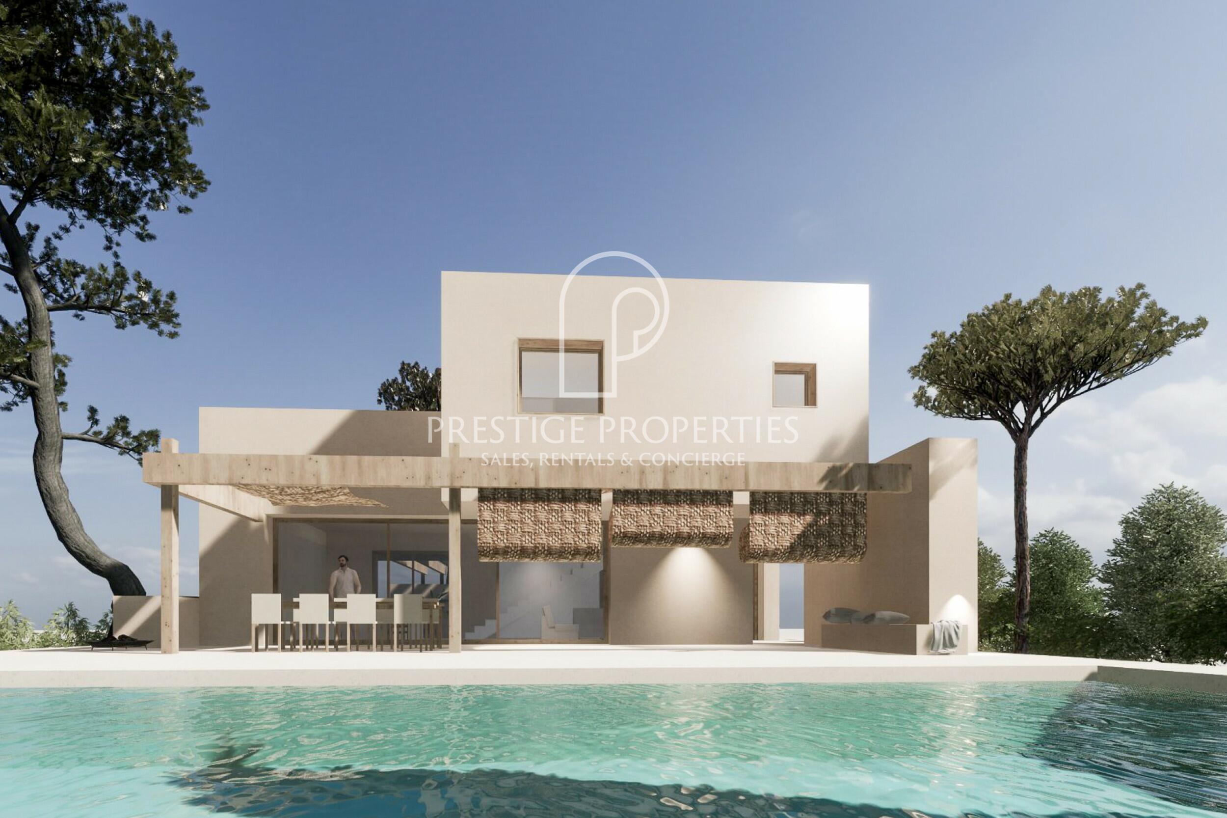land in Cala Llenya