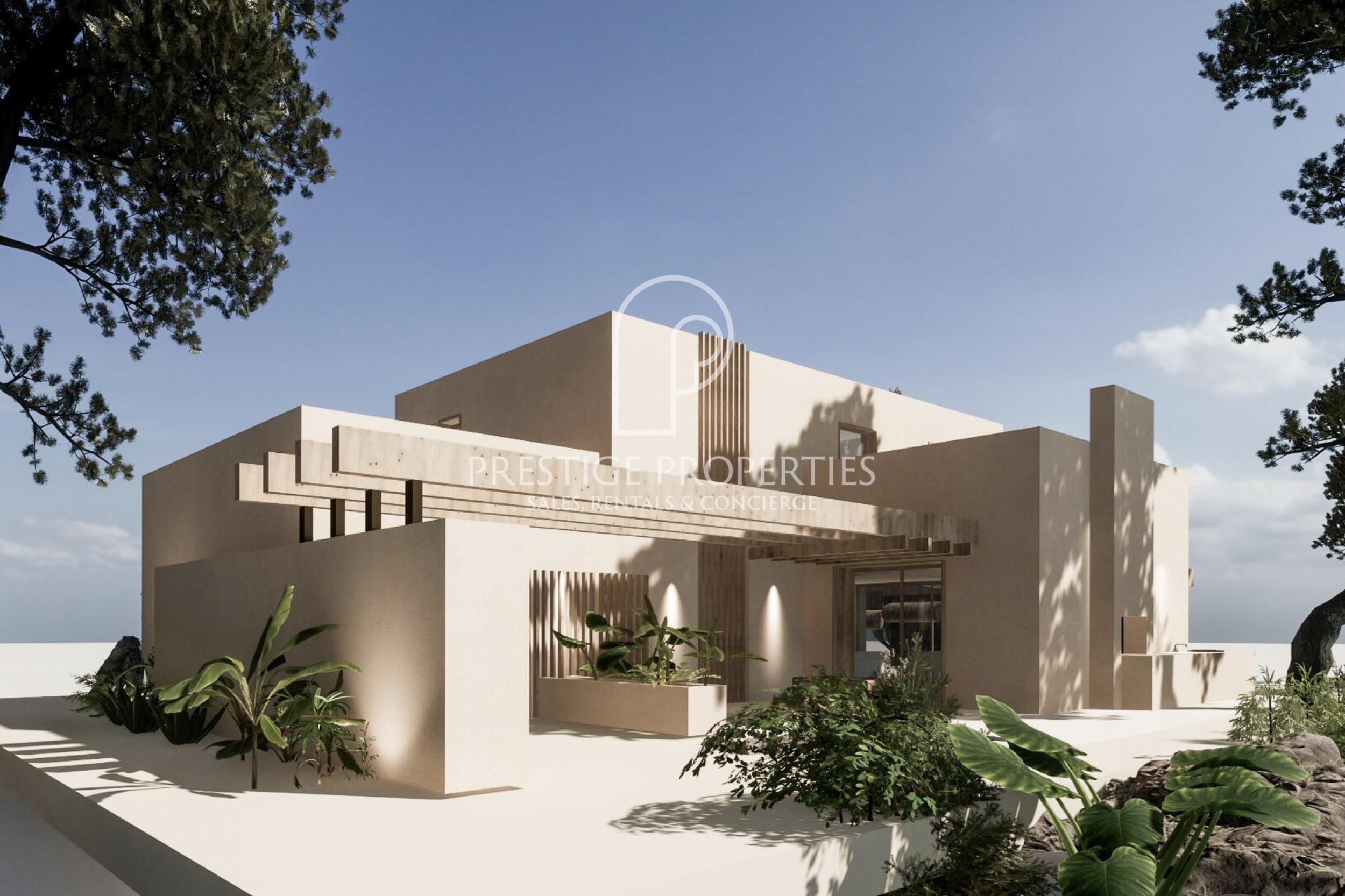 land in Cala Llenya