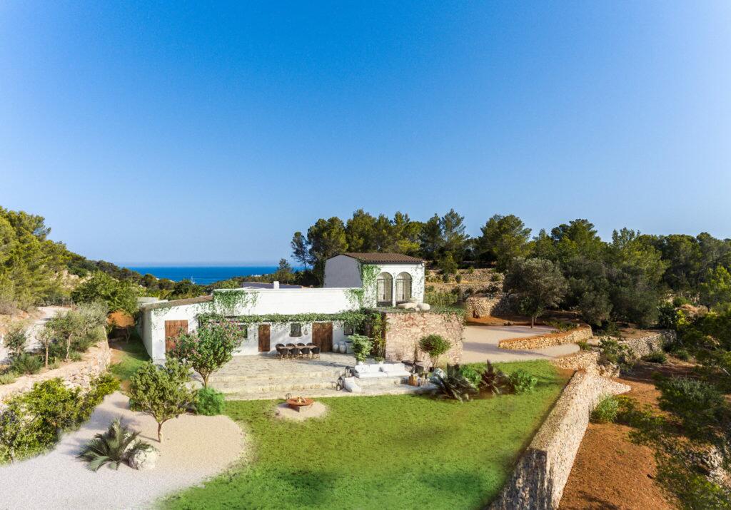 sea view villas in san juan ibiza