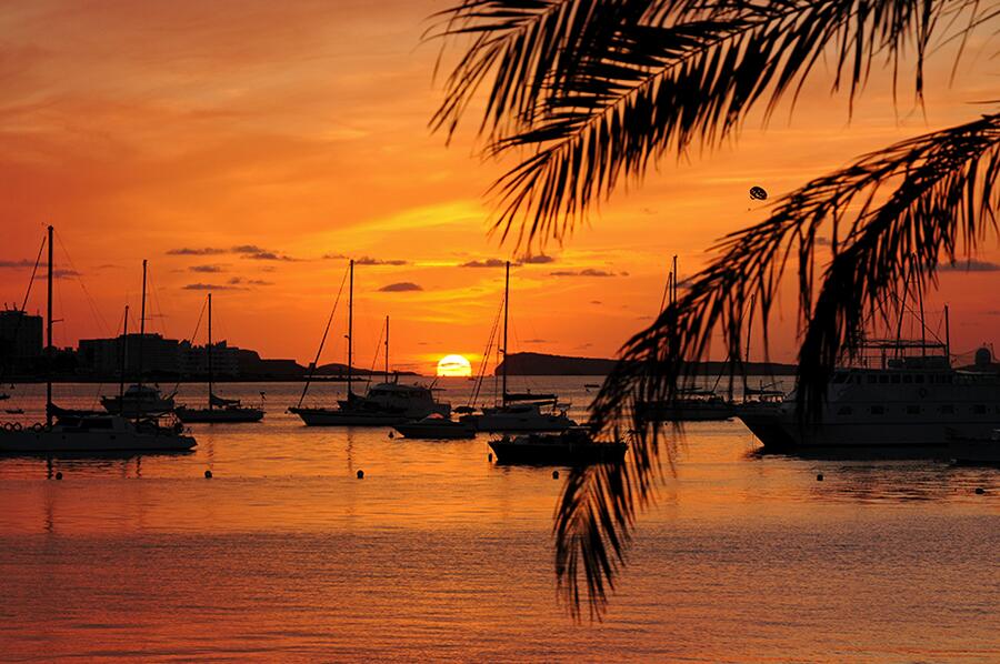 Sunset in Ibiza