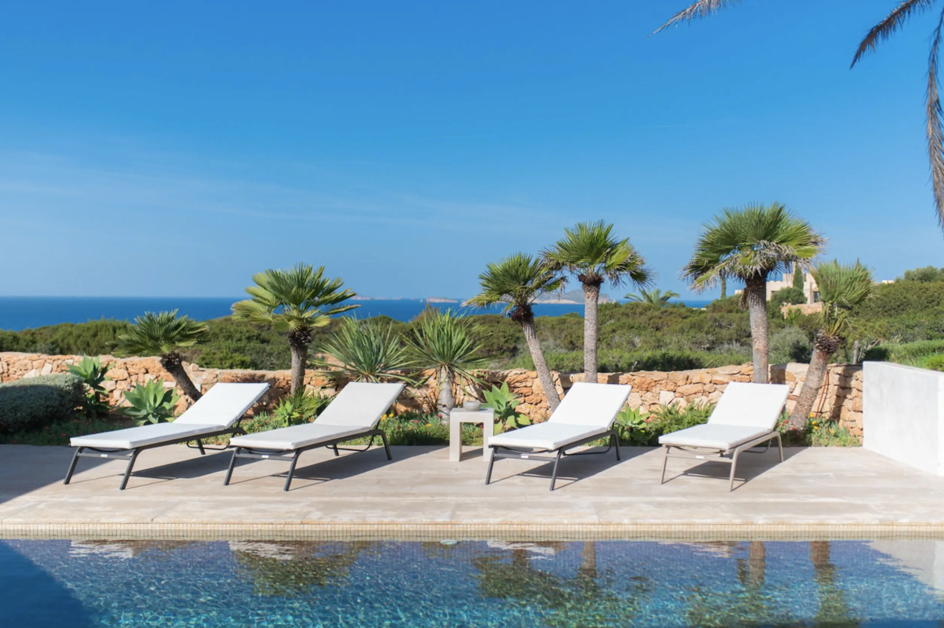 Villa Elegance. Elegant contemporary design villa with pool and stunning sea views